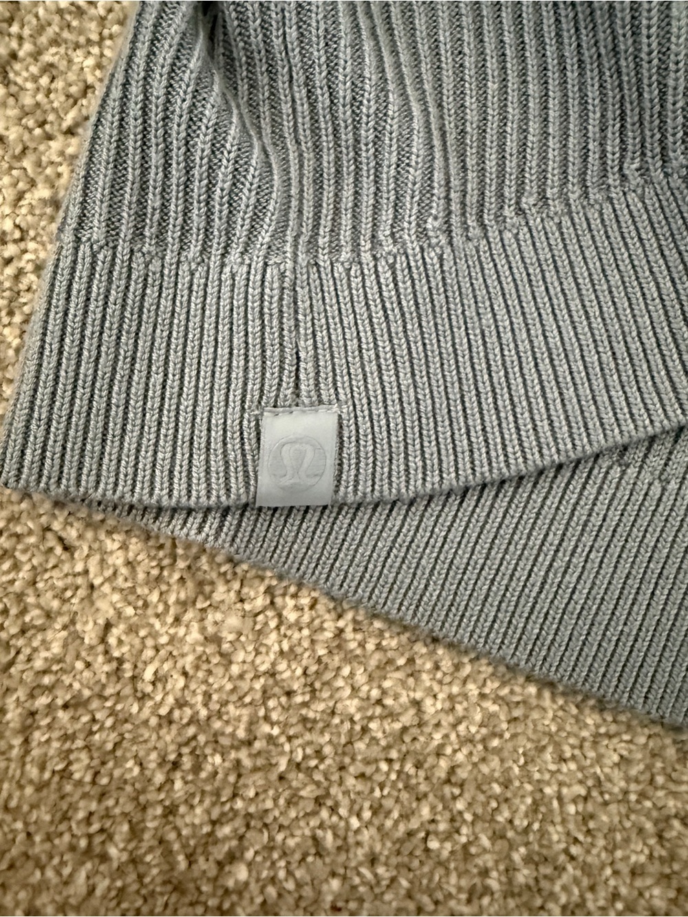 Lululemon Crossover Sweater - Chambray Blue size 10 - Picture 4 of 4